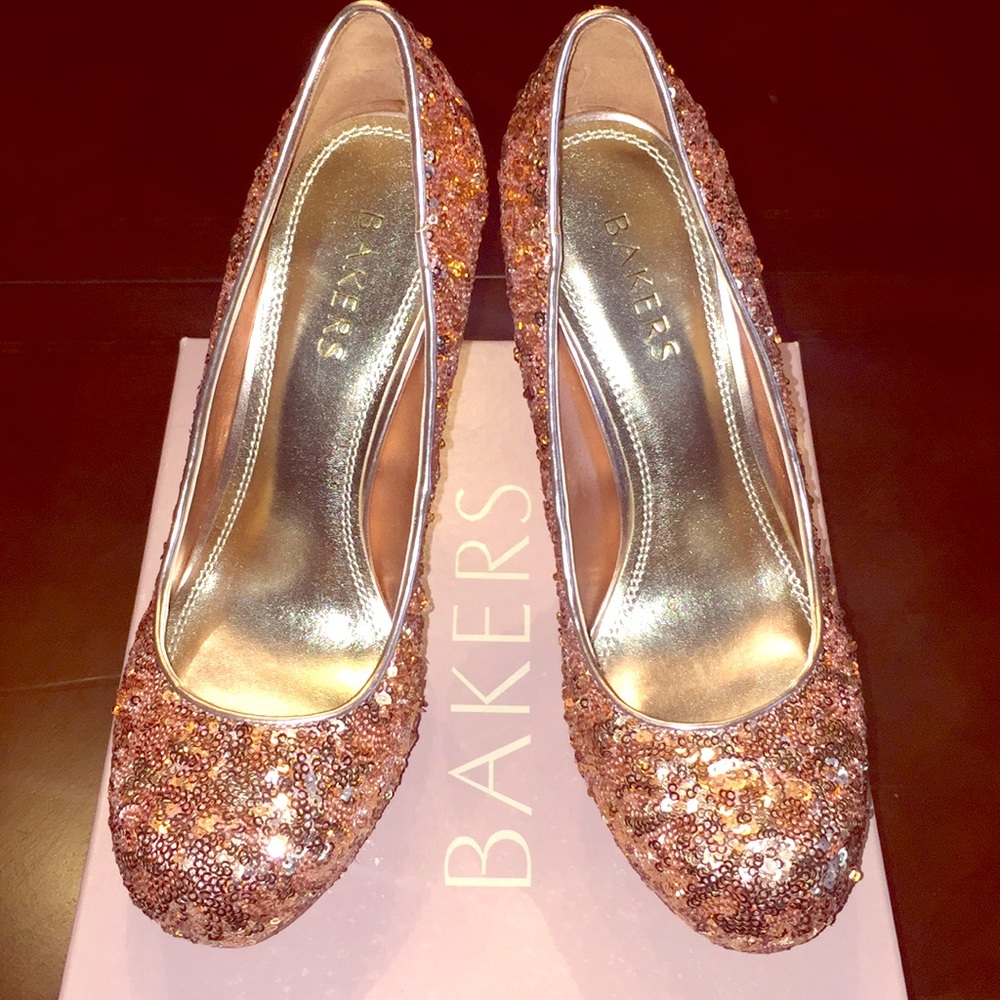 Bronze seqn’d heels